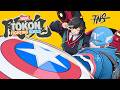 TNS MARVEL Tōkon Tournament #2 (Captain America, Peni Parker, Blade) Tokon: Fighting Souls Tourney