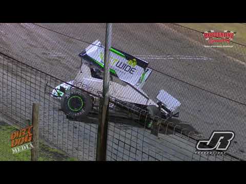2018 Easter Sprintcar Trail Rd 2 - Jason Pryde Crash