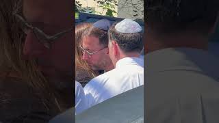 Allison Rahmani’s husband seen outside funeral #shorts