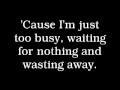 Tonight Alive - "Wasting Away" 
