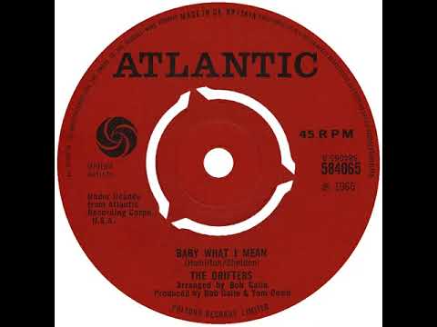 UK New Entry 1967 (31) The Drifters - Baby What I Mean