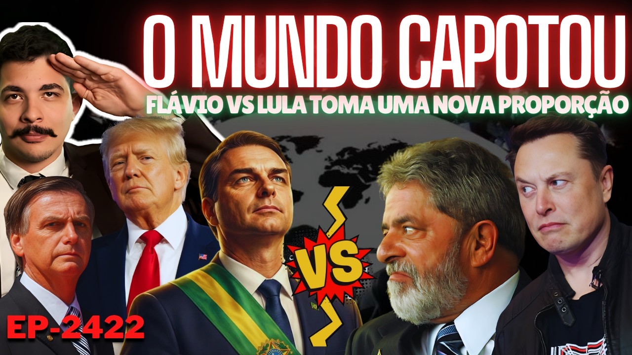 O Mundo CAPOTOU: Flávio vs Lula TOMA Uma NOVA Proporção + A Briga Pela Vice e Ministérios Chave.