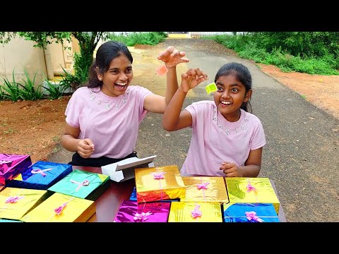 UNBOXING 20₹ Big Size GIFT Boxes 🎁 🎊Diyaishwarya I UNBOXING I DIY 