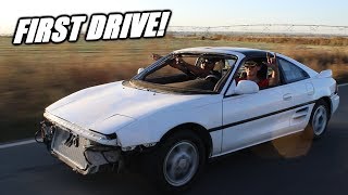 FIRST DRIVE In Our Twin Turbo Mr2!