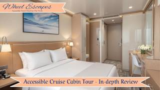 Accessible Cruise Cabin Tour – Full In-Depth Review (Canary Islands Fly-Cruise Pt.2)
