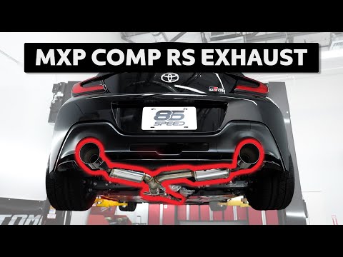 MXP Comp RS Exhaust for your FA24 - 22 GR86 - Sound Clips and Tips + Some Pops