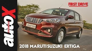 2018 Maruti Suzuki Ertiga Automatic & Manual Review | First Drive | autoX