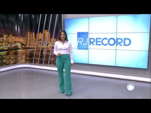 Começo e Destaques do RJ RECORD Interior com Ana Paula Farias na Record TV Interior RJ - HD