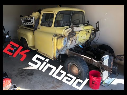 How To Remove The Front Clip On A 1957 Chevrolet Truck And A Channel Update