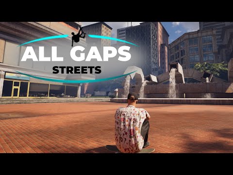 All Gaps - Streets - Tony Hawk's Pro Skater 1 + 2 - Gap Master Trophy