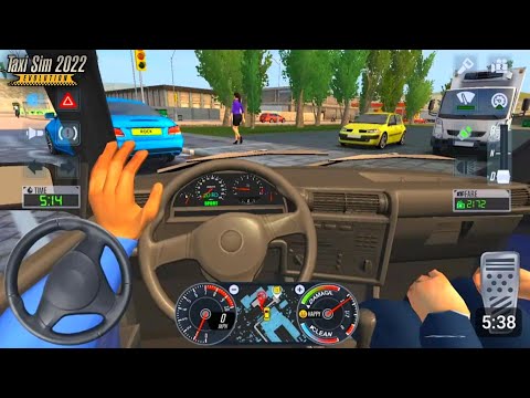 Taxi Sim 2020 🚕💥 E30 OLD CAR CRAZY UBER DRIVING - Car Games 3D Android iOS Gameplay