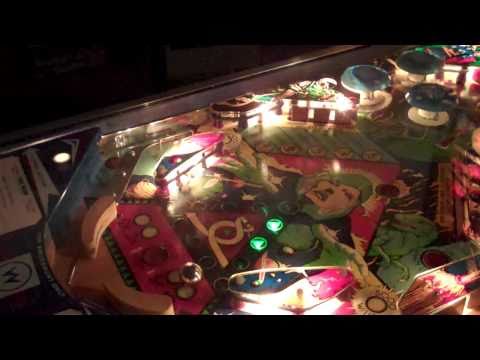 Time Warp Pinball Machine by Williams 1979 - First Game