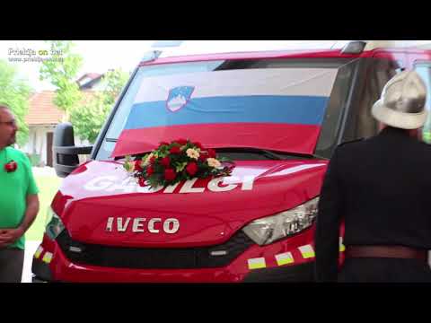 Prevzem novega gasilskega vozila GVV-1 PGD Lukavci