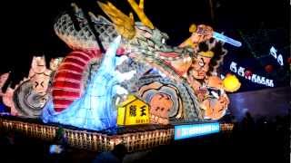 preview picture of video 'hsinchu lantern festival 2013 parade main lantern'