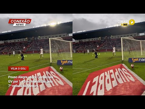 Vídeo: Pouso Alegre vence Democrata GV por 1 a 0 no Manduzão pela 7ª rodada do Mineiro.