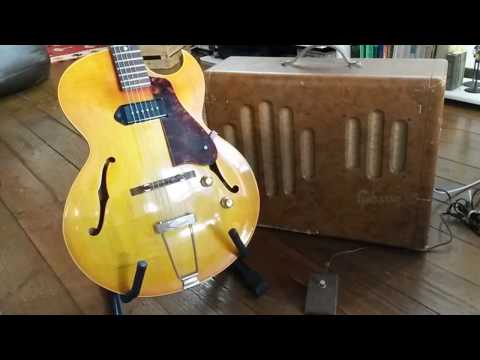 Autumn in New York played by Marco Tiraboschi with a 1966 Gibson es125TC and a 1950 Gibson ga50T