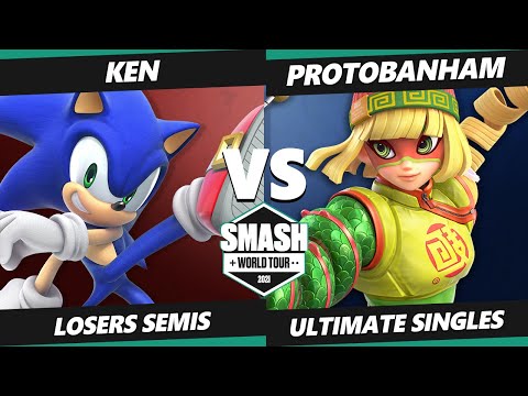 SWT Japan Online Losers Semis - Protobanham (Min Min, Samus) Vs KEN (Sonic) SSBU Ultimate Tournament