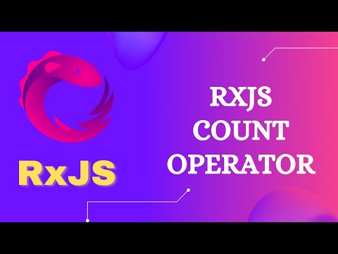 83. RxJS Count Operator. Learn RxJS Mathematical and Aggregate Operator Count - RxJS