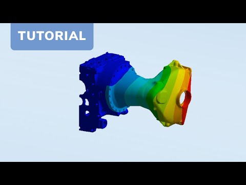 CADFEM Tutorial Nr. 30 - Performante Lösung in ANSYS Mechanical