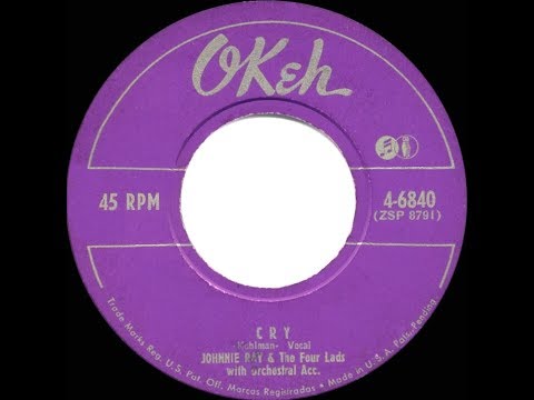 1952 HITS ARCHIVE: Cry - Johnnie Ray (a #1 record)