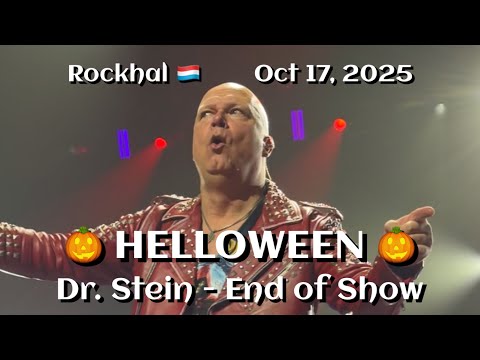 Helloween - Dr. Stein (partly) - end of show (VERTICAL) @Rockhal, Luxembourg🇱🇺 October 17, 2025 LIVE