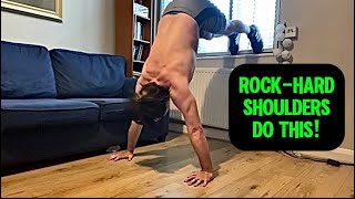 Quick 6-Minute Workout For ROCK HARD Shoulders!