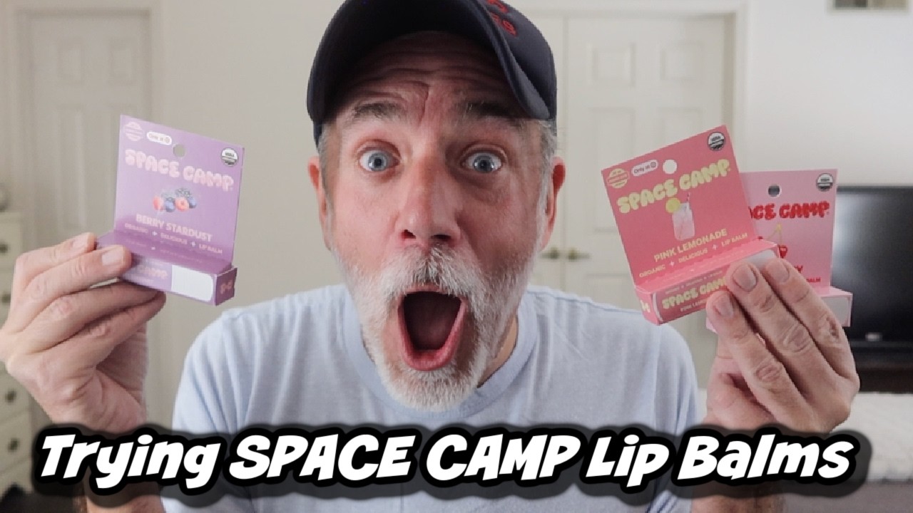 Trying SPACE CAMP Lip Balms!