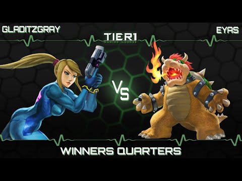 GladItzGray (Zero Suit Samus) vs Eyas (Bowser) - Thursday Throwdown 20 Winners Quarters
