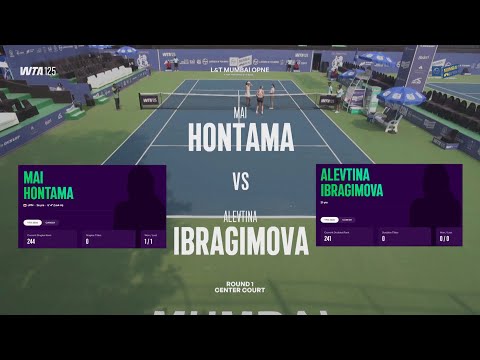 Mai Hontama (JPN) vs Alevtina Ibragimova  -  Game, Set, Match