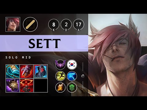 Sett Mid vs Orianna - KR Master Patch 25.17