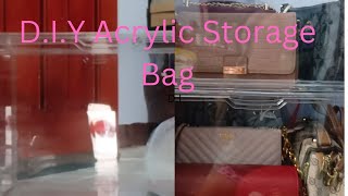 D.I.Y with my storage bag