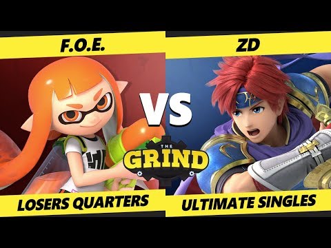 Smash Ultimate Tournament - F.O.E. (Inkling)  Vs. ZD (Roy) - The Grind 69 SSBU Losers Quarters