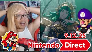 FE3H FANGIRL reacts to Fire Emblem: Fortune's Weaves (Nintendo Direct 9/12/25)