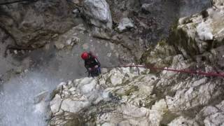 preview picture of video 'Canyoningrettung Salzburg'