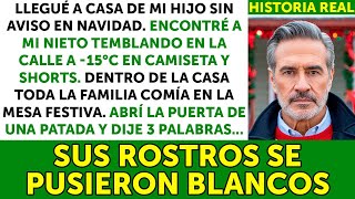 Mientras Mi Nieto Se Congelaba En La Calle En Navidad, Mi Familia Comía En La Mesa Festiva…