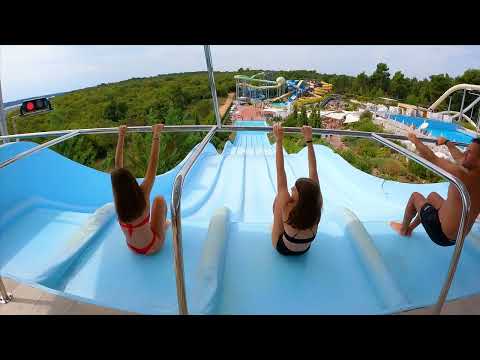 Crazy Hills WaterSlide at Istralandia Waterpark 2022, Croatia