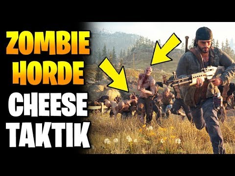 Days Gone: Zombie Horde Cheese Tactics | Easily defeat the Freaker Horde without ammo
