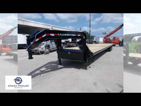 DP Platinum Star 102X40 Gooseneck Hotshot Trailer 16K GVWR