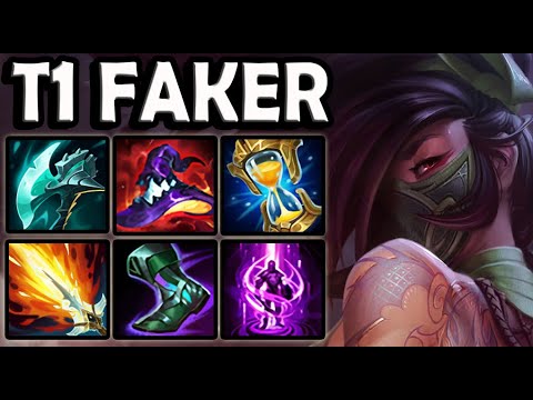 T1 Faker AKALI MID vs GALIO - Ranked Korea ✅