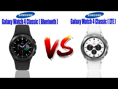 Samsung Galaxy Watch 4 Classic (Bluetooth) vs Samsung Galaxy Watch 4 Classic (LTE)  Full  Comparison
