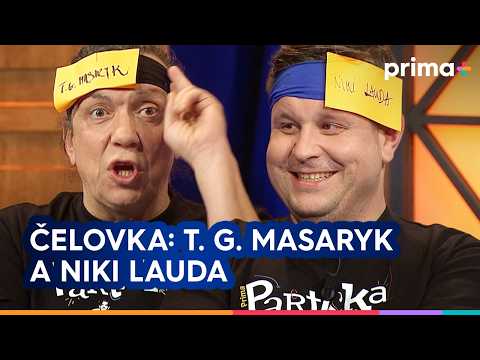 Partička: Čelovka: T. G. Masaryk a Niki Lauda
