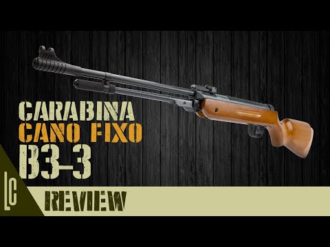 Carabina de Pressão 5.5 B3-3 Cano Fixo