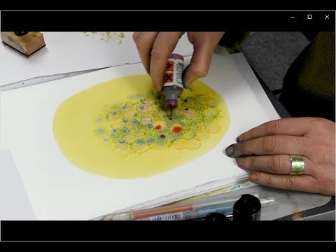 Using Yupo Paper - A Lavinia Stamps Tutorial