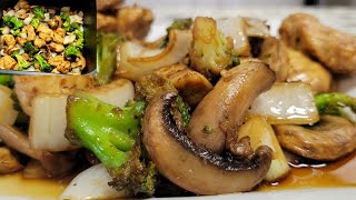 Air Fryer Chicken & Broccoli with Mushrooms Cosori Dual Blaze AirFryer Low Carb Recipes