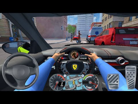 Ferrari 812 SuperFast - Crazy Uber - Taxi Sim 2020 - Android Games