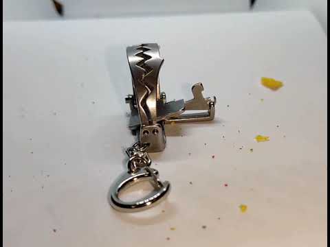 Trappy: World's Smallest Bear Trap Keychain