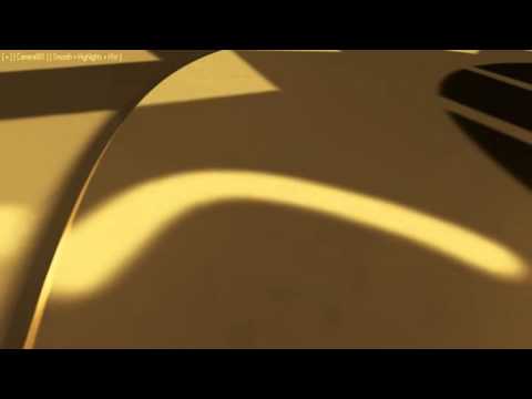 Animation sans texture du médaillon des mystérieuses citées d'or.