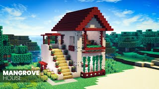 ⛏️ Minecraft Tutorial 🌴 Build a MANGROVE HOUSE