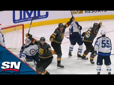 Golden Knights Score With 8 Seconds Left In Game To Force Overtime Against Jets