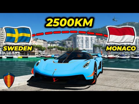 ETS2 Longest Road Trip - Stockholm (Sweden) to Monaco | Euro Truck Simulator 2
